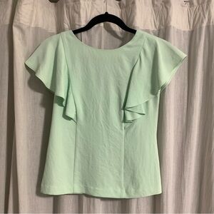 Banana Republic Light Green Blouse